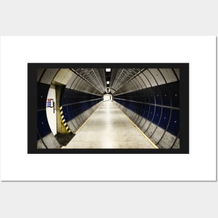 space station / tube station Posters and Art